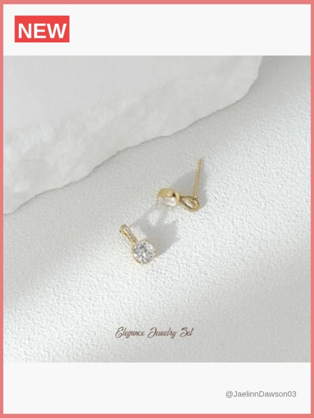 Bridesmaid Jewelry Set Cubic Zirconia Earrings Necklace Bracelet